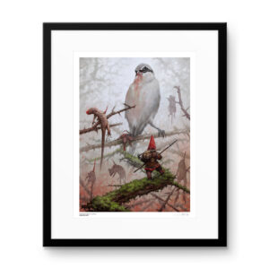 Jakub Różalski (Mr. Werewolf) - Grey Reaper (Lanius excubitor)