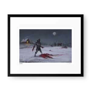 Jakub Różalski (Mr. Werewolf) - Territorial behavior