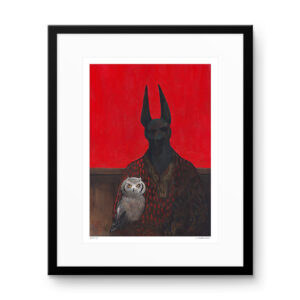 Joanna Karpowicz - Anubis With Owl