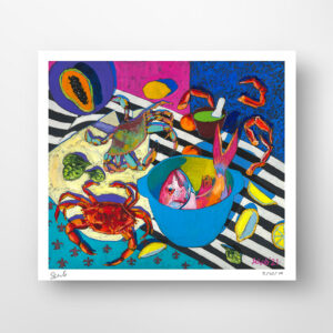 David Schab - Martwa natura z owocami morza